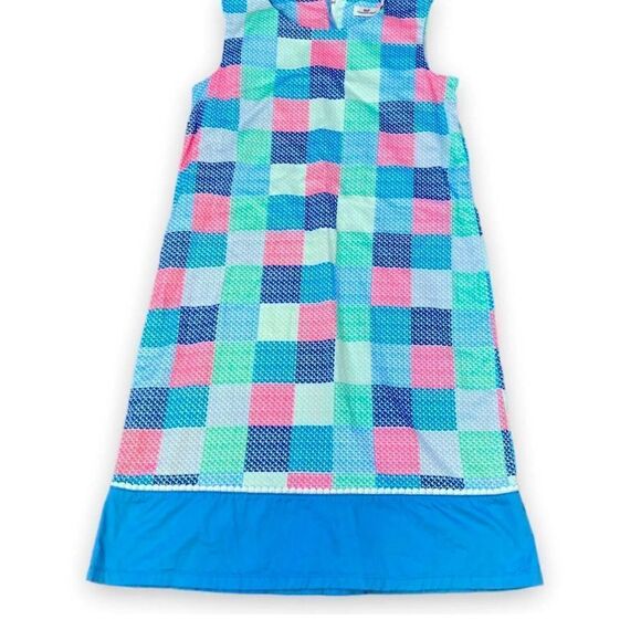 Vineyard Vines Girls Size 6 Patchwork Whales Print Shift Dress NWT - Picture 1 of 3